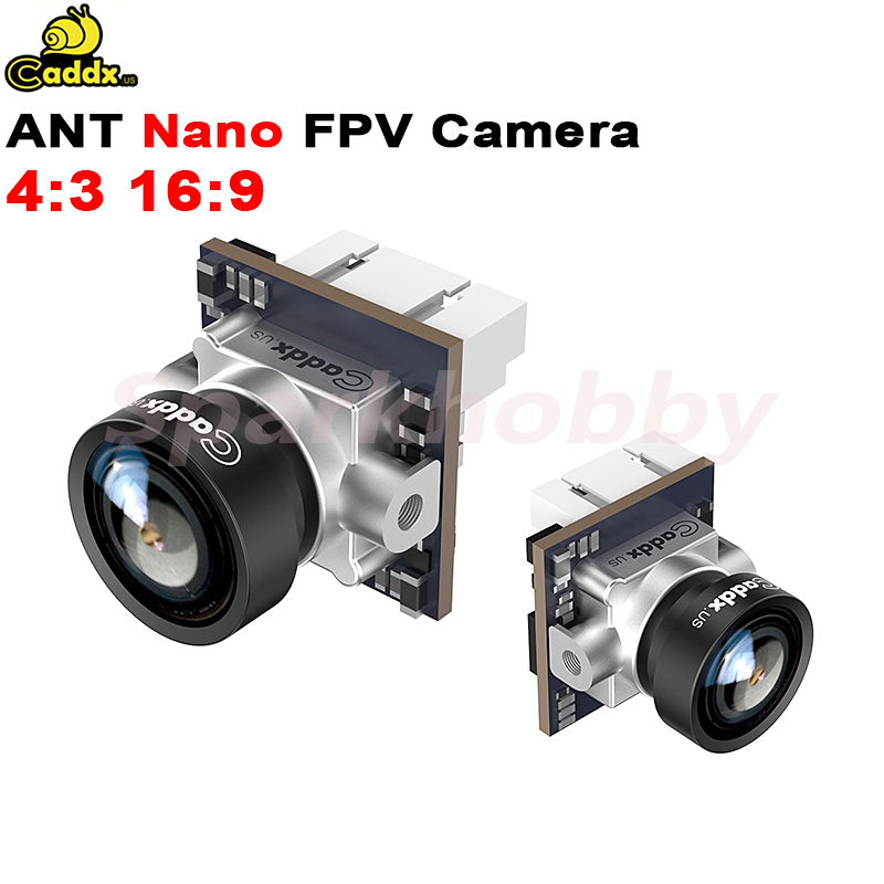 Caddx Fpv Camera - Caddx ant-nano fpvカメラ,1.8 tvlレンズ,16:9/4:3 iamgeグローバルwdr,3d osd