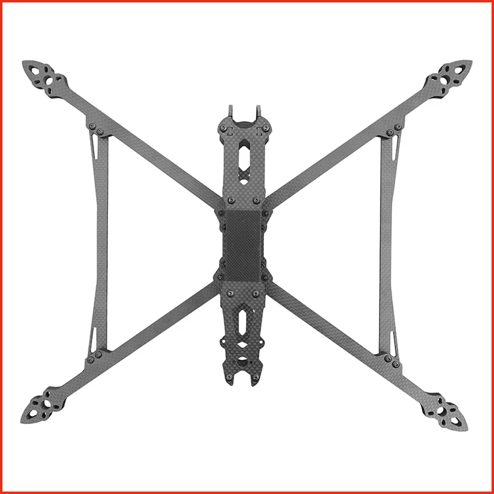 Drone Frame 5 Inch - MARK V2 8/9/10インチ 3K カーボンファイバー H型