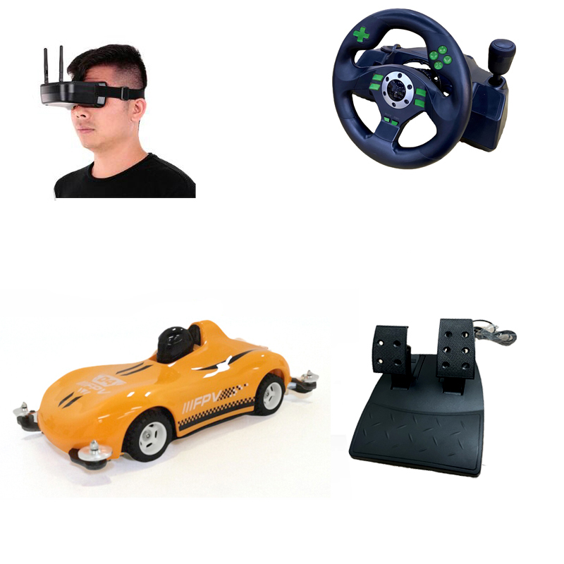 Fpv Goggles Headset - シミュレーターレーシングVRゲーム バーチャルリアリティ 5.8G FPV HD RCカー