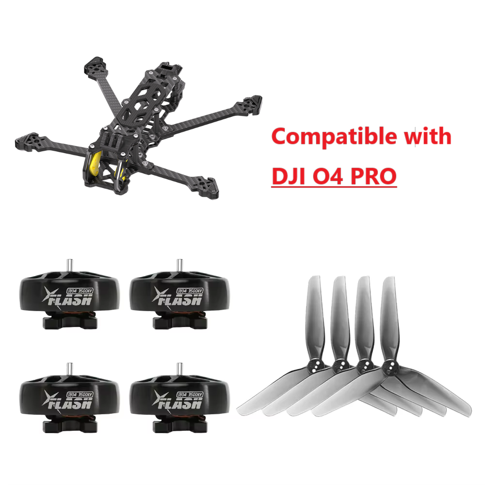 Drone Frame 5 Inch - FlyFishRC Atlas 4 O4 PRO LR