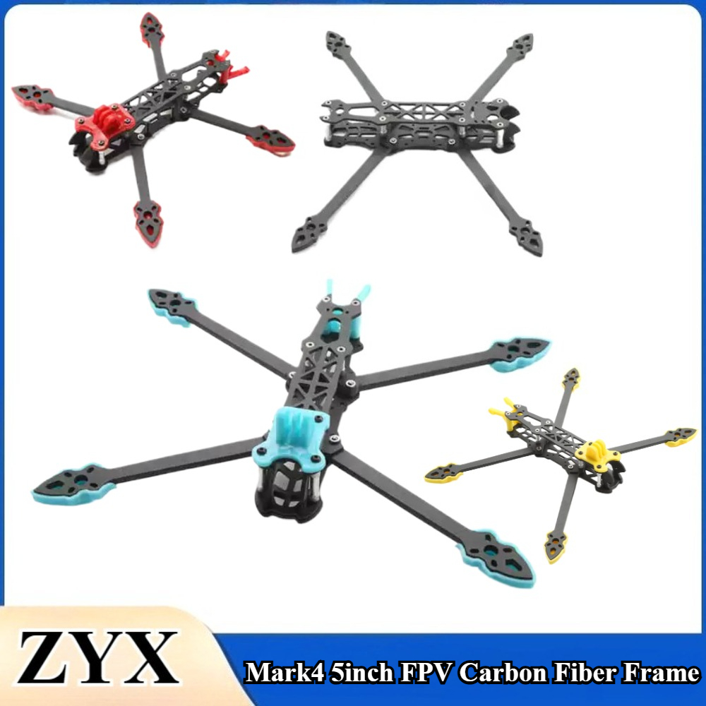 Drone Frame 5 Inch - 1個/ロット Mark4 5インチ FPV カーボンファイバーフレーム 225mm