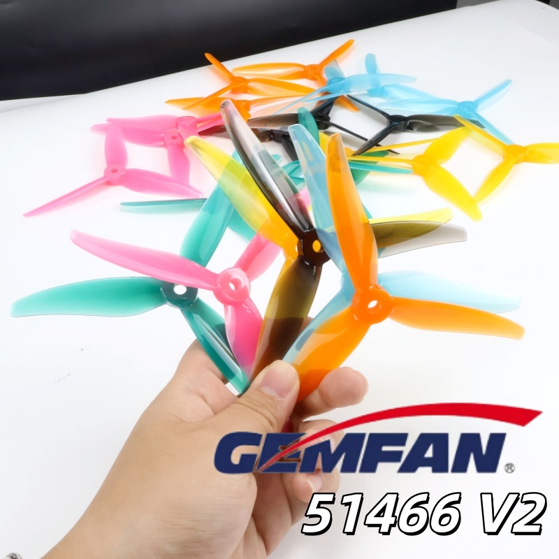 Drone Frame 5 Inch - Gemfan Hurricane 51466 MCK V2 3枚羽根PCプロペラ
