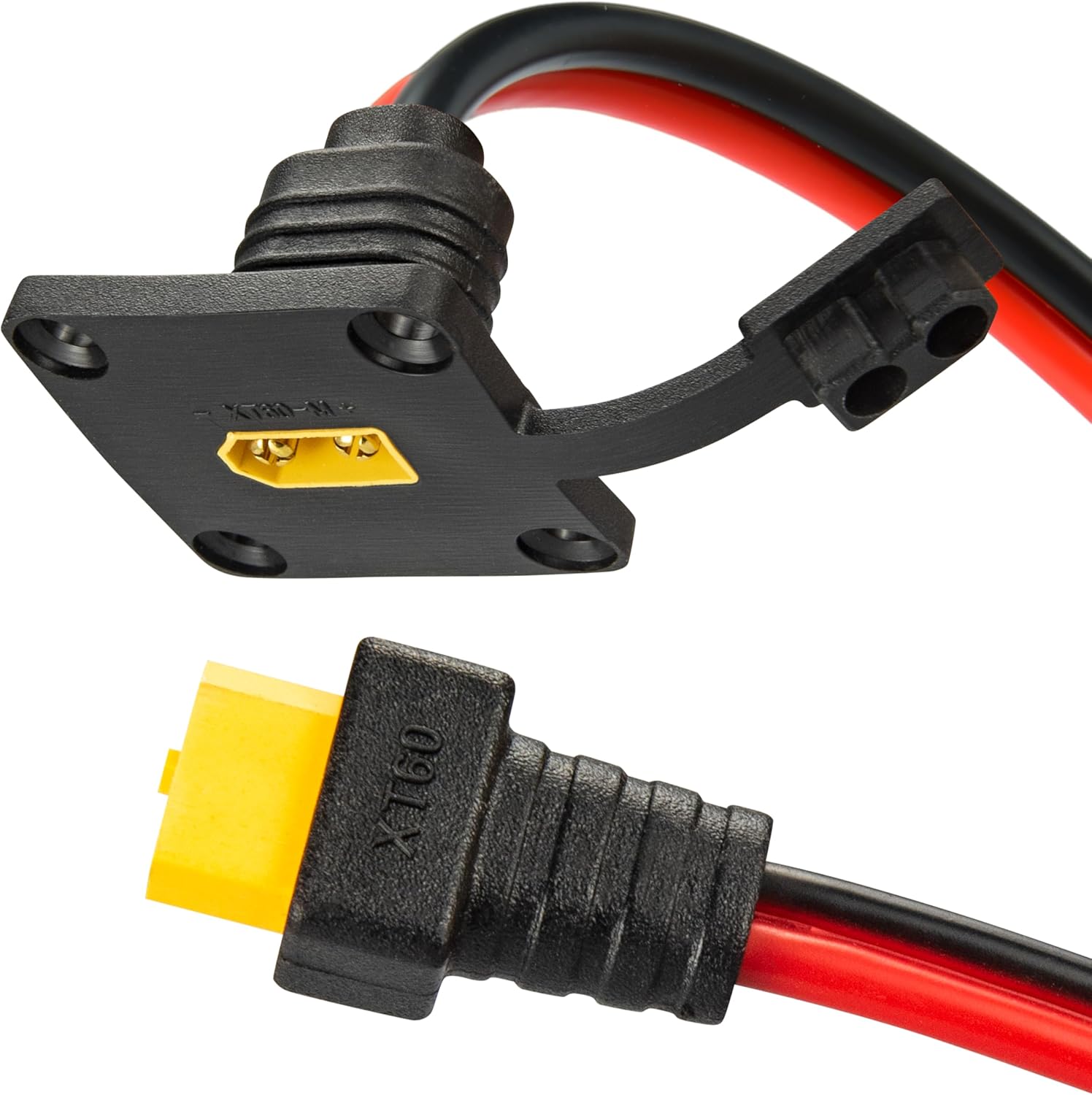 Drone Bike Rc - JMUYTOP 12AWG XT60 パネルマウントケーブル 太陽光発電システム用高電流コネクタ FPV