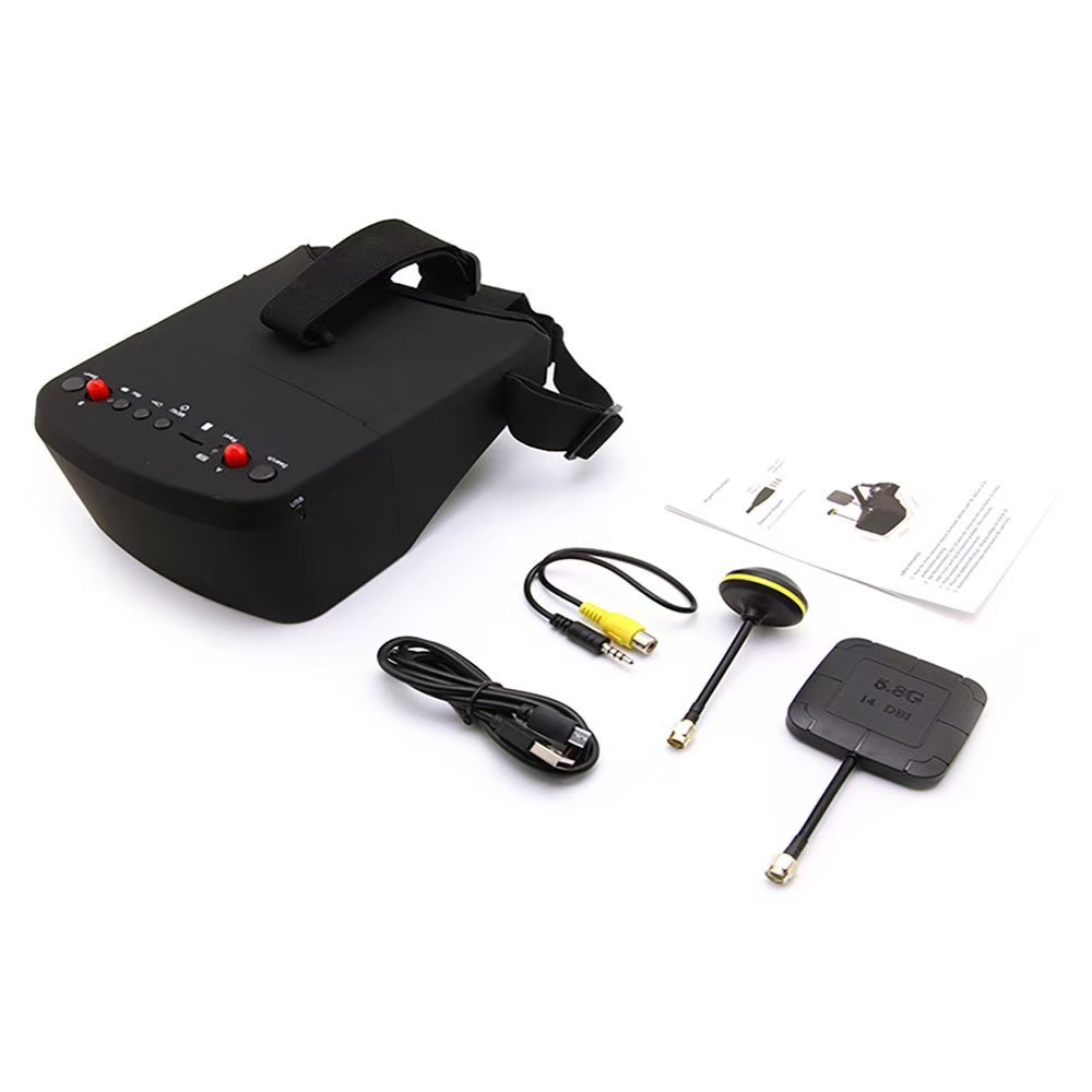 Fpv Goggles Headset - Eachine 800D 5.8G 40CH 5 インチ