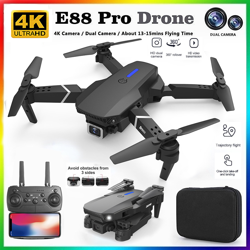 2026年新型 E88 プロ仕様 HD 4K RCドローン  - Drone E88 Rc Quadcopter のレビューと価格