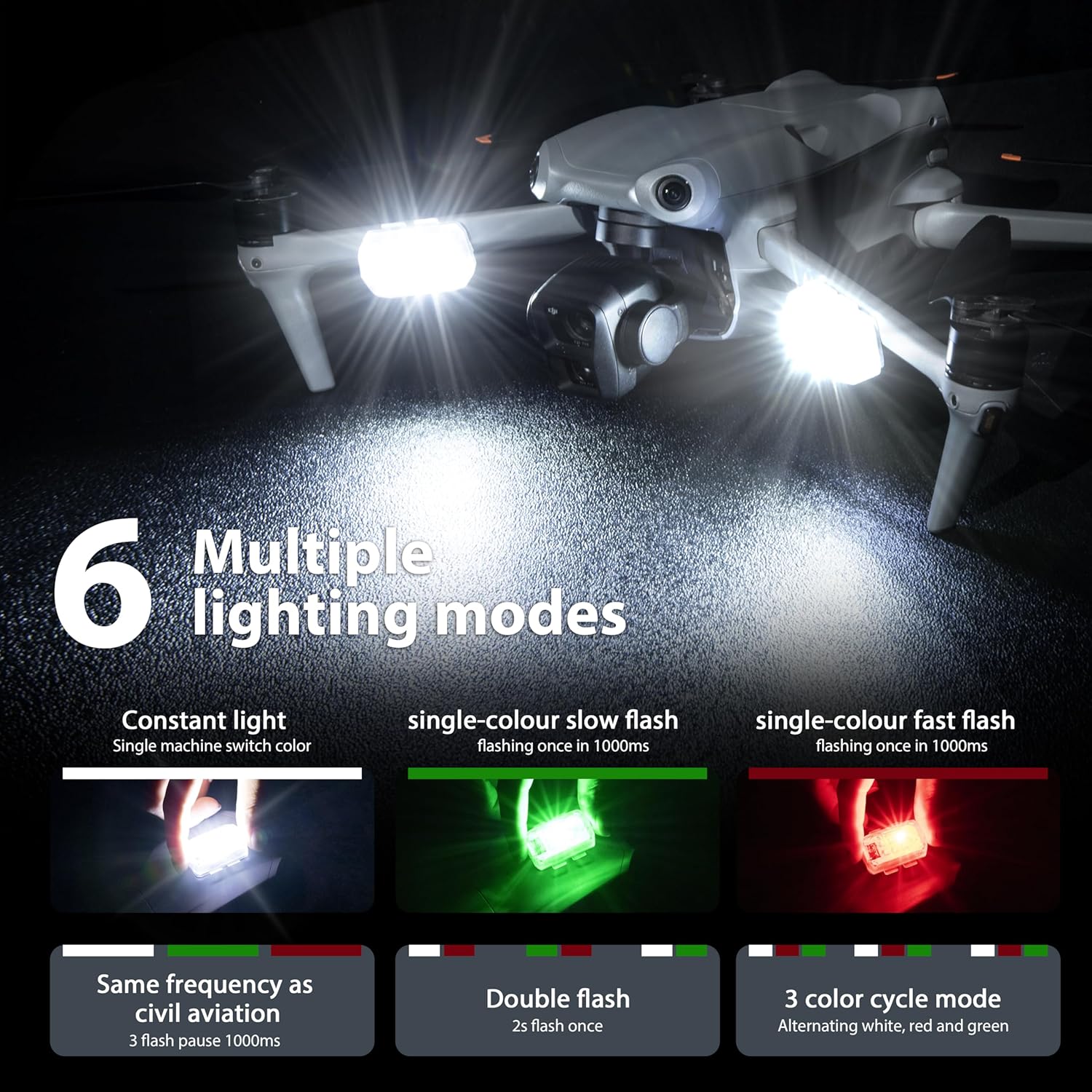 STARTRC ドローン ストロボライト 衝突防止ライト 充 - Drone Dji Rc Pro 2 のレビューと価格