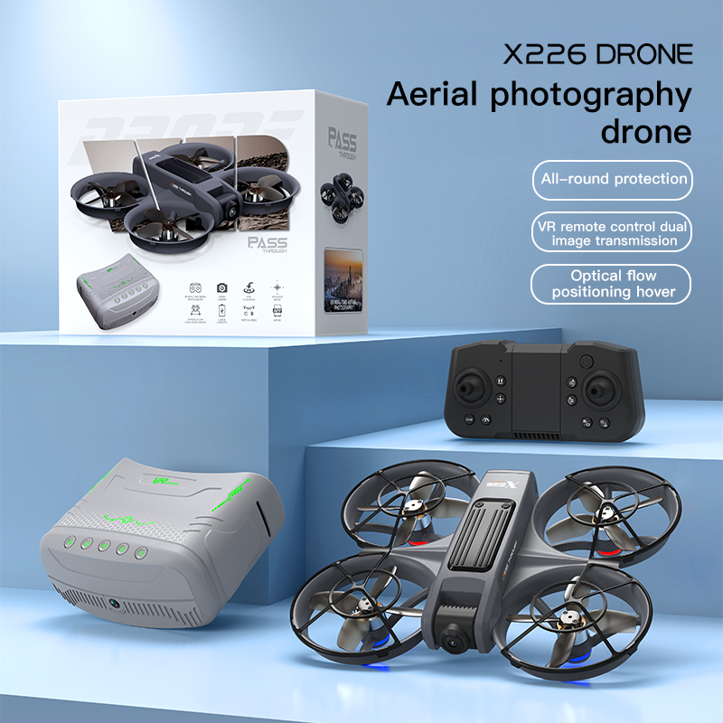 X226 VR FPV ドローン 4K HD デュアルカメラ - Drone Rc X226 のレビューと価格