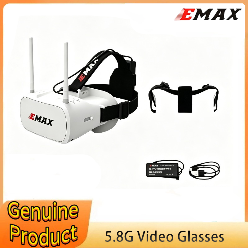 Emax 5.8G 48CH FPV ゴーグル Tinyha - Fpv Goggles Headset のレビューと価格