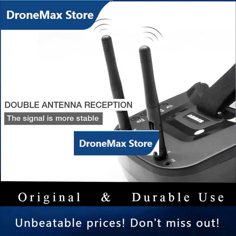 DroMa5.8G FPVゴーグル 40CH 3インチ ビデ - Fpv Goggles Headset のレビューと価格