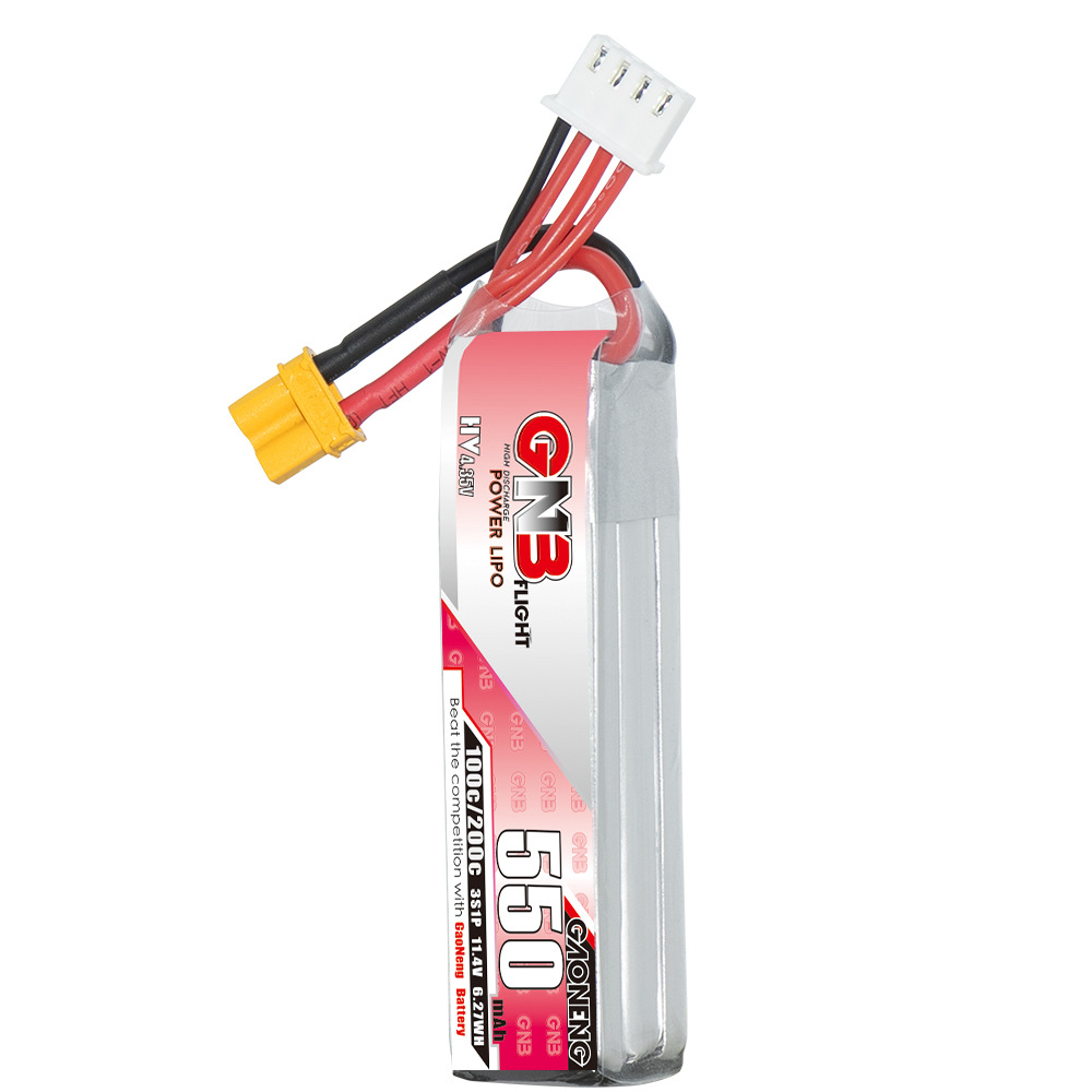 GNB HV 11.4V 550mAh 100C/200C  - Drone Lipo Battery のレビューと価格