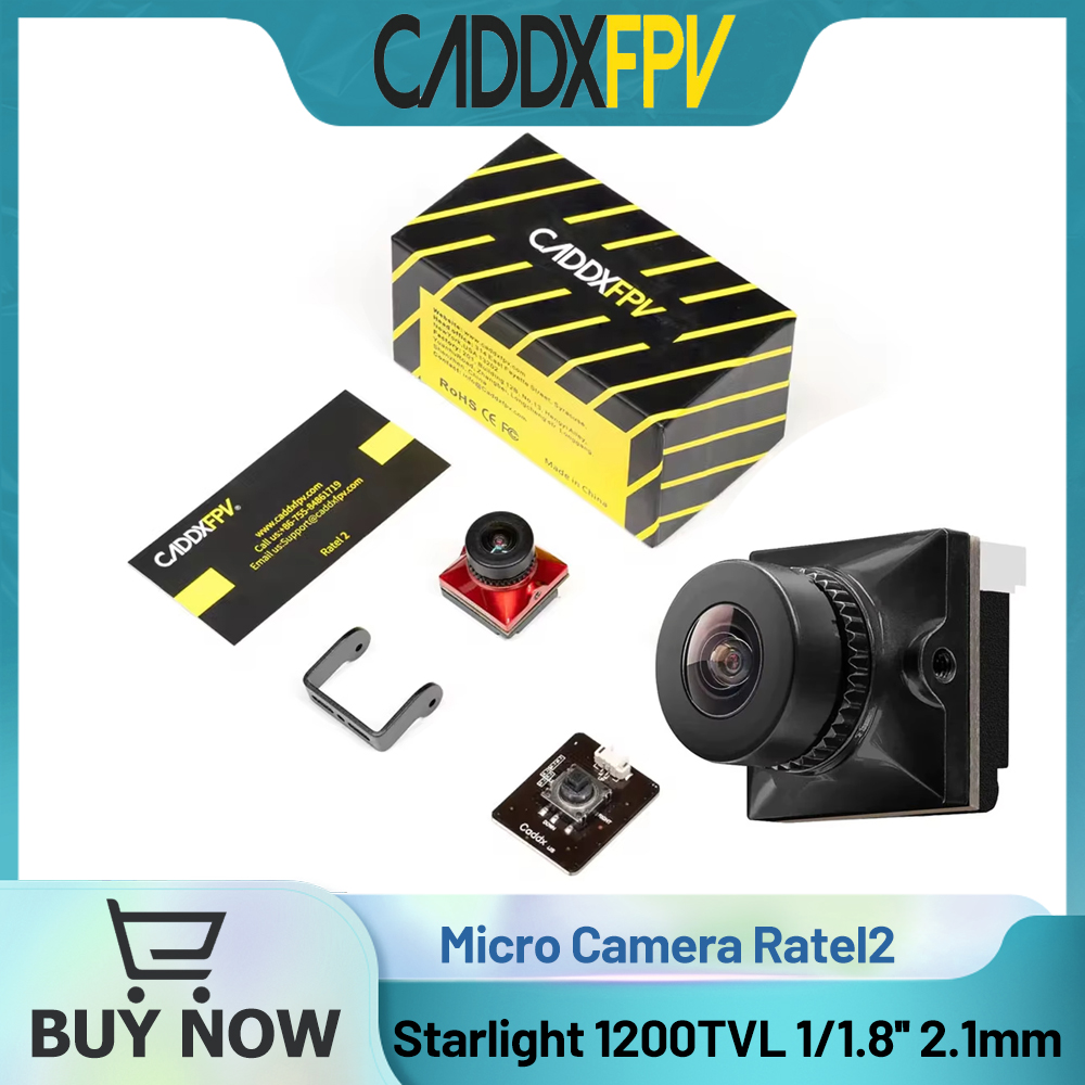 CADDX マイクロ FPV カメラ Ratel 2 4.5 - Caddx Fpv Camera のレビューと価格