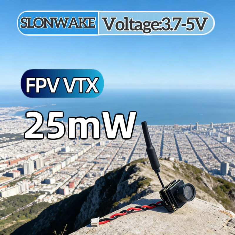SLONWAKE FPV 25mW パワーシミュレーション  - Drone Rc Controller And Receiver のレビューと価格