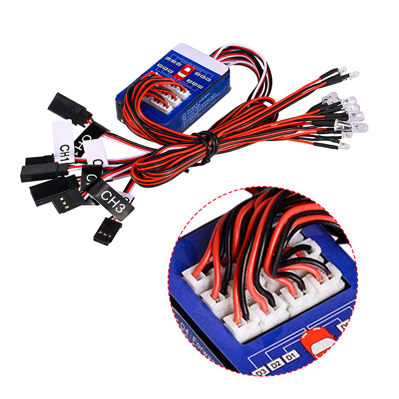 1/10スケールRCカーLED照明システムキット12個スマー - Rc Drift Car Kit のレビューと価格