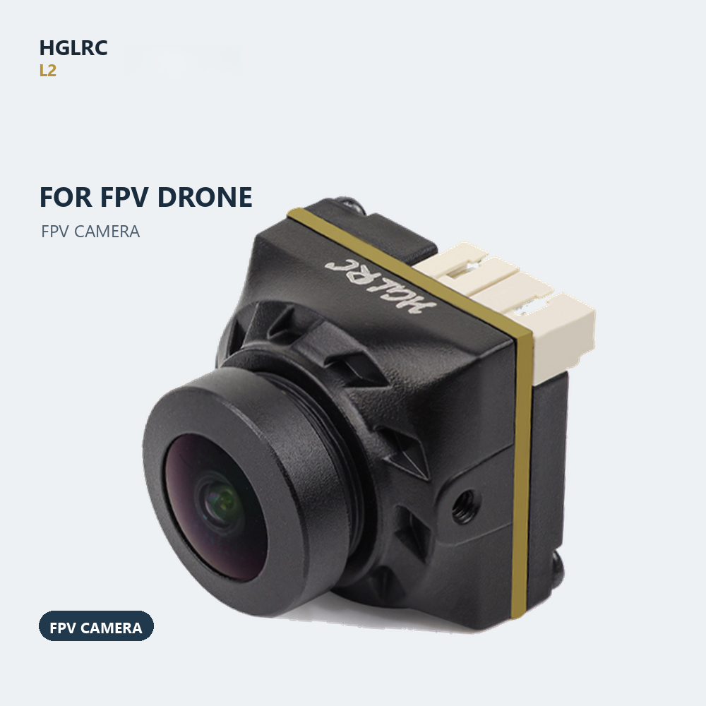 HGLRC L2 FPV カメラ 1800TVL 19x19 - Drone Rc Yl3 のレビューと価格