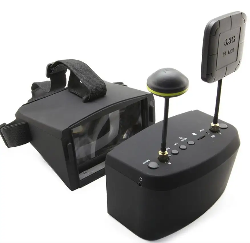 SmCp5.8G 40CH 5 インチ 800*480 ビデ - Fpv Goggles Headset のレビューと価格