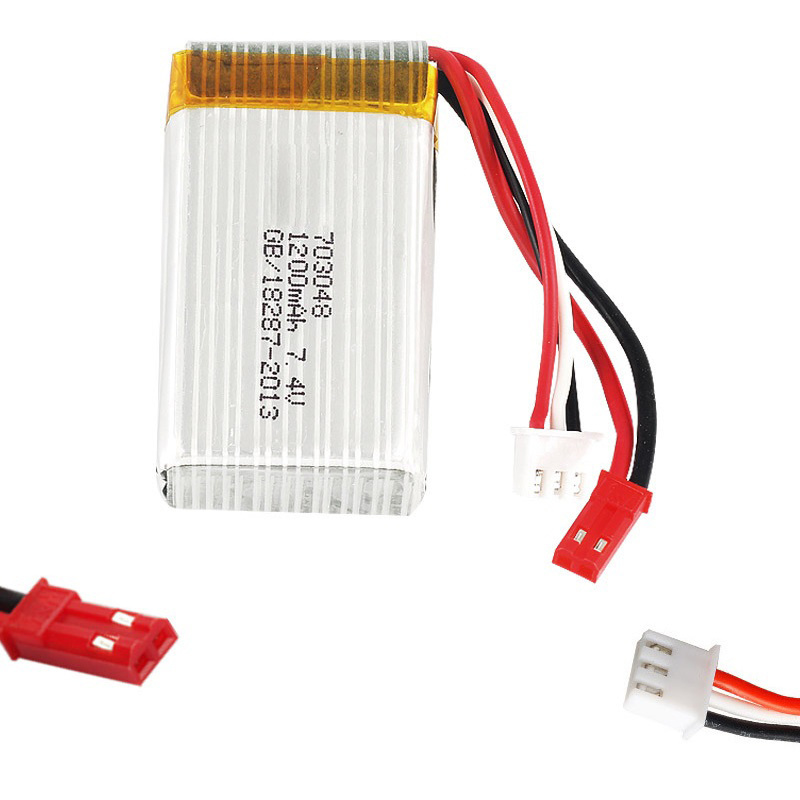 リポバッテリー 2S 7.4V 1200mAh 703048 - Drone Lipo Battery のレビューと価格