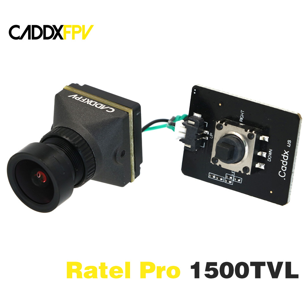 CADDX Ratel Pro 1500TVL スーパーWD - Caddx Fpv Camera のレビューと価格