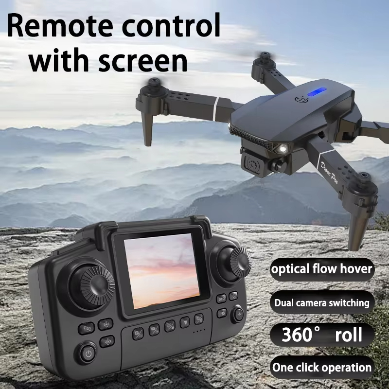 2026 プロフェッショナル 6K 広角ドローン E88 ス - Drone E88 Rc Quadcopter のレビューと価格