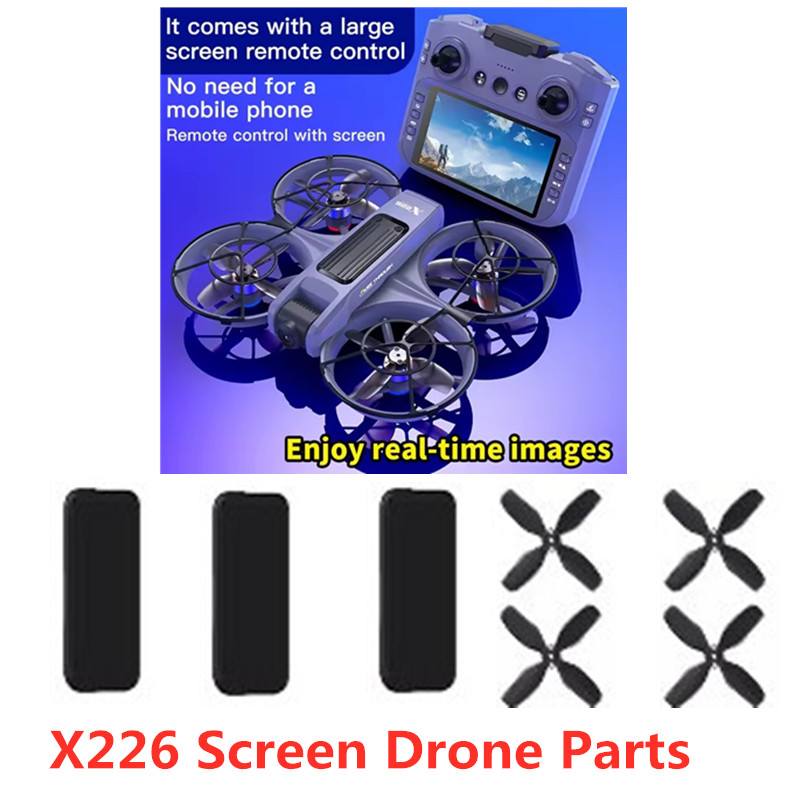 X226 ドローンバッテリー X226 プロペラブレード 3 - Drone Rc X226 のレビューと価格