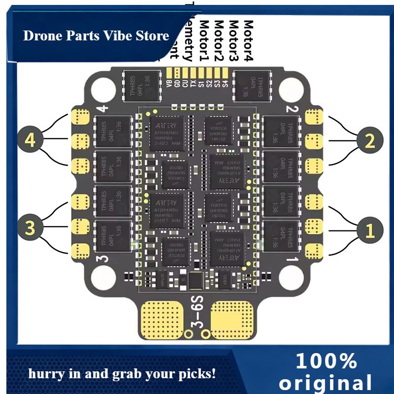 APAocoda-RC F460 V4 60A スタック F - Drone Rc V4 のレビューと価格