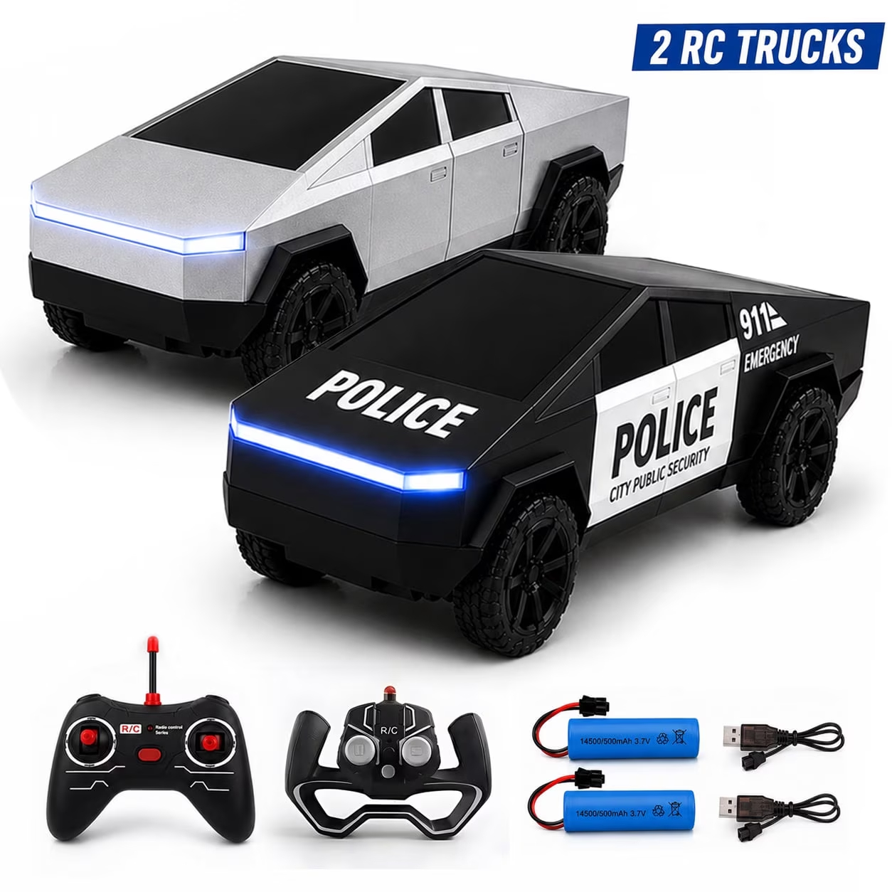 2個セット RCサイバートラックおもちゃ ラジコンカー シル - Rc Drift Car Kit のレビューと価格