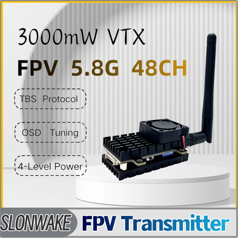 SLONWAKE 5.8G 3000mW シミュレーション  - Drone Rc Controller And Receiver のレビューと価格