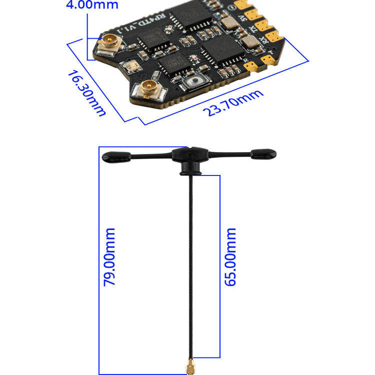 RadioMaster RP4TD ExpressLRS 2 - Drone Frame 5 Inch のレビューと価格