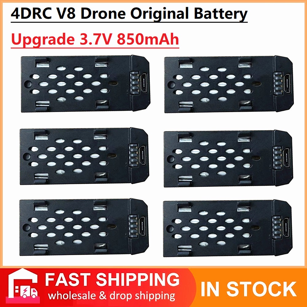 4DRC V8 ドローンオリジナルバッテリー 3.7V 85 - Drone Lipo Battery のレビューと価格